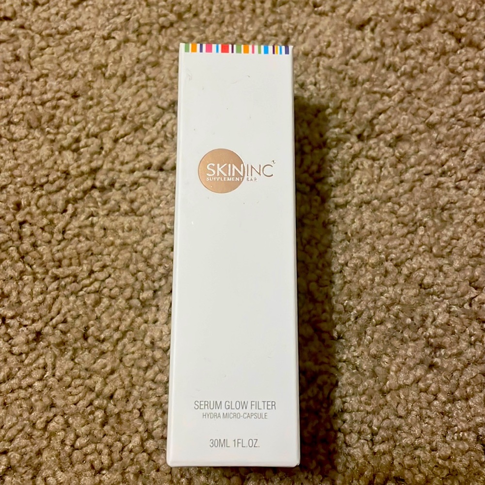 Skin INC serum glow filter